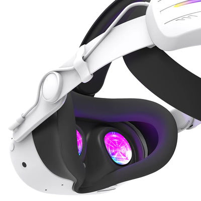Adjustable RGB Head Strap 12000mAh Battery Comfort Head Strap VR Accessorie Strap Alternative Strap for Meta Quest 3S VR Headset