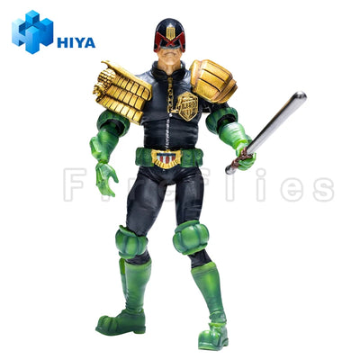 1/18 HIYA Action Figure Exquisite Mini Series Judge Dredd Series Anime Collection Model Toy