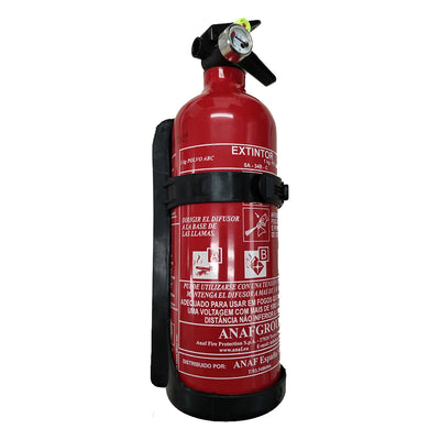 1 Kg efficiency 5A-34B-C or 2 Kg efficiency fire extinguisher 13A-89B-C car Boat House fire extinguisher with gauge and bracket marking and manufactured CE
